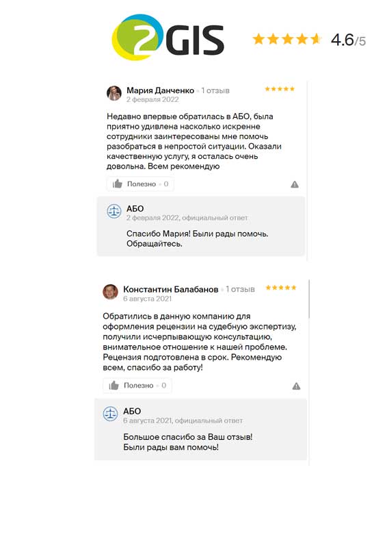 Отзывы и рекомендации ООО АБО в Перми
